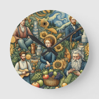 Een geschenk vol oprechtheid, Pillow Ronde Klok