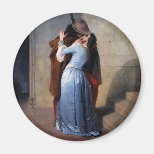 Een gestolen moment: een kus door de eeuwen heen magneet