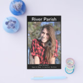 Eén gestuurde modelhoofd Comp/Zed-Kaart Flyer (Enkel)