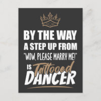Een getatoeëerde danser is het ultieme in beroep.