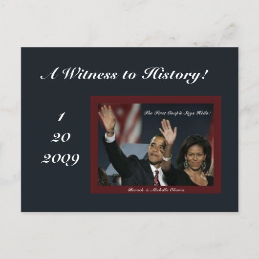 Een getuige van het Briefkaart Geschiedenis (Voorkant)