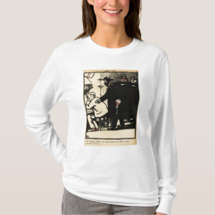 Een gevangene wordt verbannen van misdaden en t-shirt