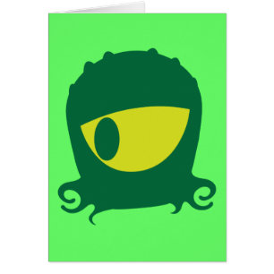 Een geverfd Alien-schepsel