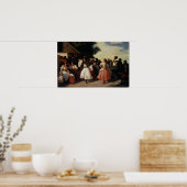 Een gevlekte bruiloft poster (Keuken)