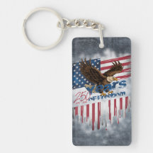 Een gewaagde illustratie van een Amerikaans symboo
