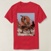 Een gewapende wolf t-shirt (Design voorkant)