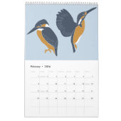 Een geweldig jaar geïllustreerd kalender (Feb 2026)