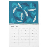 Een geweldig jaar geïllustreerd kalender (Mar 2027)