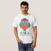 Een geweldig Lad Owl T-shirt (Voorkant volledig)