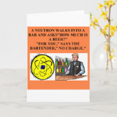 Een geweldig natuurkundig ontwerp kaart (Gele Bloem)