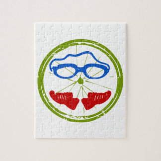 Een geweldig Triathlon cadeau voor je vriend of fa Legpuzzel