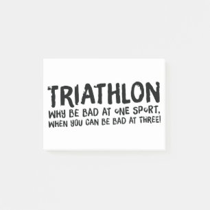 Een geweldig Triathlon cadeau voor je vriend of fa Post-it® Notes