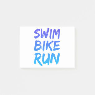 Een geweldig Triathlon cadeau voor je vriend of fa Post-it® Notes