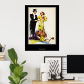 Een geweldig uitziend paar Retro-Poster Poster (Thuiskantoor)