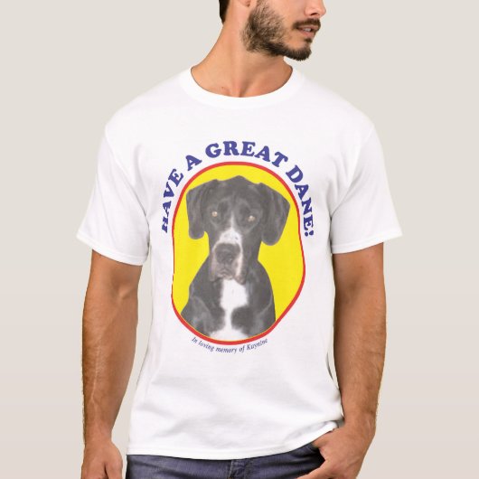 Een geweldige Deen! T-shirt (Voorkant)