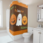Een geweldige halloween hebben douchegordijn (In situ)