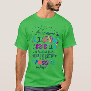 Een Geweldige leerassistent-cadeauidee onmogelijk T-shirt