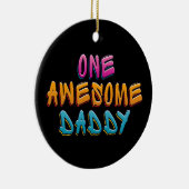 Eén Geweldige papa Graffiti Typografie | ORNAMENT (Rechts)