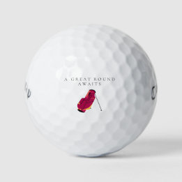 'Een geweldige ronde wacht' Bemoedigend opbeurend  Golfballen