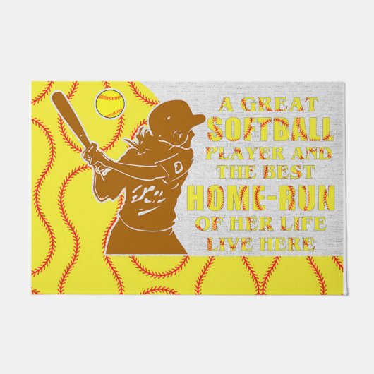 Een geweldige softwarespeler en de beste thuisrun deurmat (Voorkant)