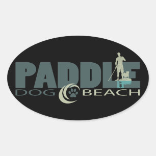 Een geweldige sticker voor paddleboard liefhebbers