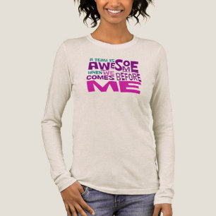 Een geweldige team werkt samen Tri-Blend shirt