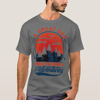Een geweldige vader maakt de geweldige avonturen V T-shirt