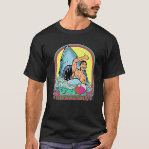 Een geweldige week voor een haai - blijf positief t-shirt