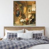 Een Gezegde van de Familie Canvas Afdruk (Insitu (Slaapkamer))