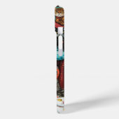 Een gezellige avond met kinderloze kattendame Case-Mate iPhone case (Achterkant / Links)