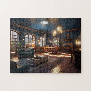 Een gezellige kamer legpuzzel