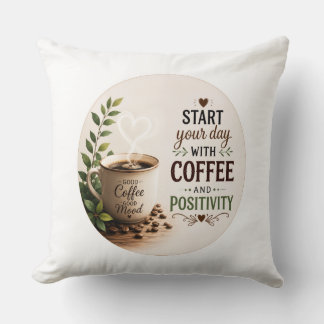 Een gezellige koffie-thema kussen