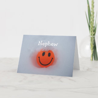 Een gezicht - de Valentijnsdag van Neven Feestdagen Kaart