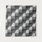 Een gezicht van de vierzijdige piramide in de wandkleed (Voorkant (horizontaal))