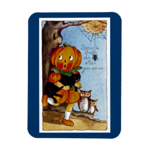 Een Ghost liep achter Yoo-oo-oo aan. Magneet