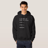 Een gids over hoe te lopen hoodie (Voorkant volledig)