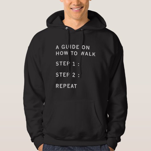 Een gids over hoe te lopen hoodie (Voorkant)