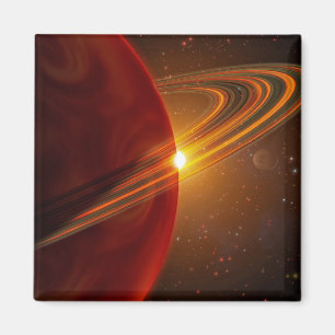 Een gigantische planeet rond de zonachtige ster 79 magneet