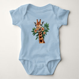 Een giraffe tekenen romper