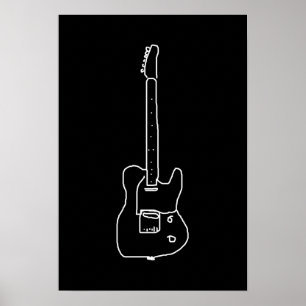een gitaar poster