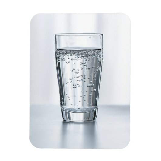 Een glas mousserend magneet (Verticaal)