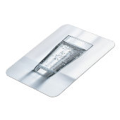 Een glas mousserend magneet (Linkerzijde)