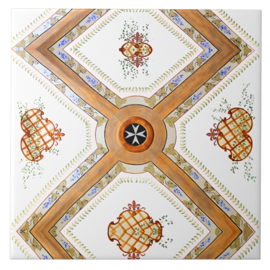 Een glazen plafond tegeltje (Voorkant)