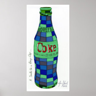 Een glimlach op een regenachtige dag, Art Print