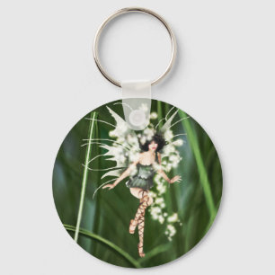 Een gloed in de tuin sleutelhanger