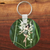 Een gloed in de tuin sleutelhanger (Voorkant)