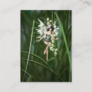 Een gloed in de tuinmini-printer visitekaartje