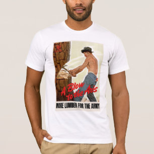 Een gloed op de as ~ Meer luber voor het leger T-shirt