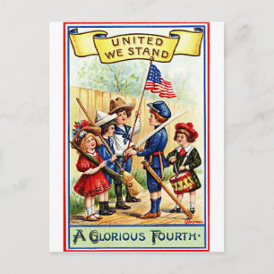 Een glorieuze 4 juli briefkaart