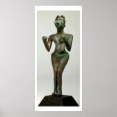 Een godin van Mari, Early Dynastic Period, c.25th- Poster (Voorkant)